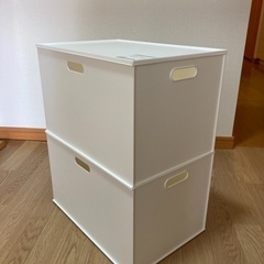 ニトリ　Nインボックス　2つ＋蓋1つの画像