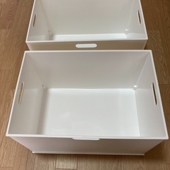 ニトリ　Nインボックス　2つ＋蓋1つの画像