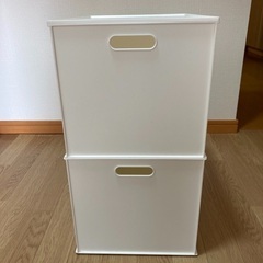 ニトリ　Nインボックス　2つ＋蓋1つの画像