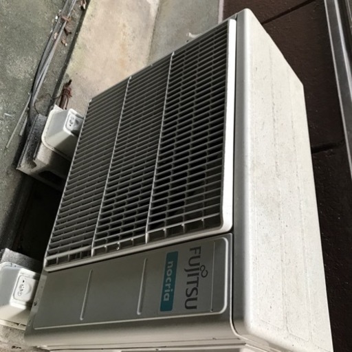 富士通　エアコン　100V  室内機、室外機、リモコン