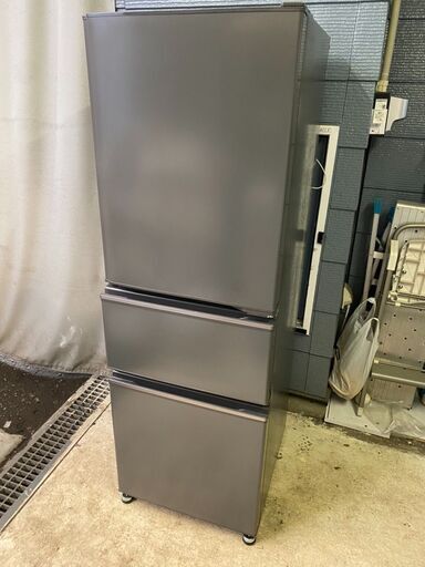 三菱 ノンフロン冷凍冷蔵庫 MR-CX27F-H形 2021年製 272L 3ドア 美品 直接引き取り大歓迎‼