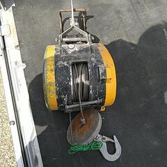 電動ウィンチ　WI-61C値下げしましたの画像