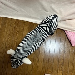 ぬいぐるみ　しまうまの画像