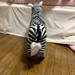 ぬいぐるみ　しまうまの画像