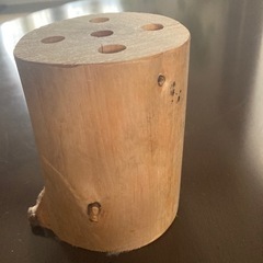木製ペン立ての画像