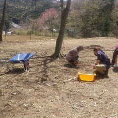 第二回、火囲いcafe ＋ キャンプ場づくりのお手伝い。