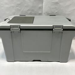 美品 定価7300円 LOGOS ロゴス アクションクーラー50 グレー クーラーボックス 50L アウトドア バーベキュー レジャー B ①の画像
