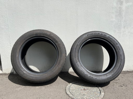 夏タイヤセットTOYO TIRE  255/55/R19 本日引取限定 