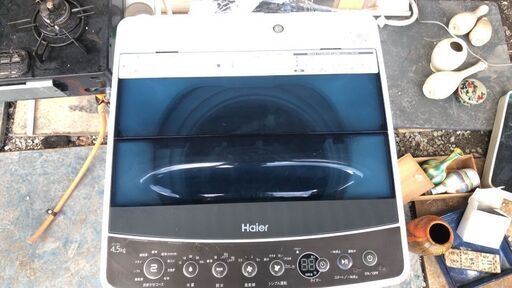 Y!　ハイアール HAIER JW-C45A W 全自動洗濯機 洗濯容量4.5kg　 2016年
