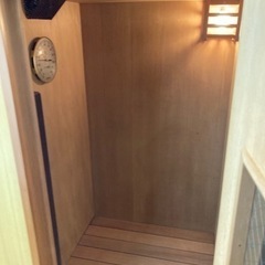 【美品】 TOTO 家庭用サウナ 最高90度　ととのい　ホームサウナ　100v 美品】 TOTO 家庭用サウナ 最高90度ととのいホームサウナ100v
