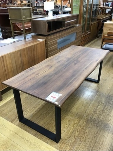 KE-9【ご来店頂ける方限定】マナベインテリアハーツ　NNE2 190ダイニングテーブル　ブラウン