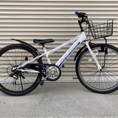 (決まりました)子供用自転車　24インチ　6段変速