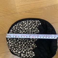 パッチワークポーチ、ハンドメイド品の画像