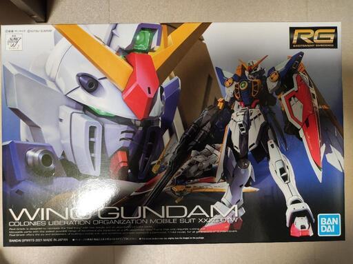 未組立 ガンプラ RG ウィングガンダム