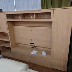 すえ木工 壁面テレビボード3点セット　マテリア　2017年モデル【愛品倶楽部柏店】