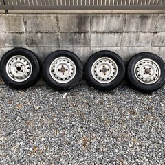 12インチ　ホイール　タイヤセット　ダンロップ