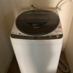 洗濯機買い替えの為。