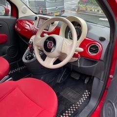 ヒィアット500車検取り立ての画像