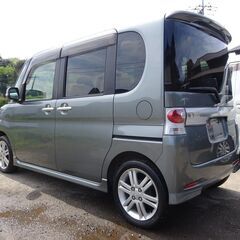 H２1年式　タント　カスタム　Vセレクションターボ　左パワースライドドア　純正ナビ付き　の画像