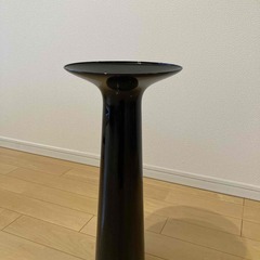 大型フラワーベース（IKEA・黒）インテリアに