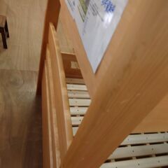 アルダー材木製2段ベッド　モルト【愛品倶楽部柏店】の画像