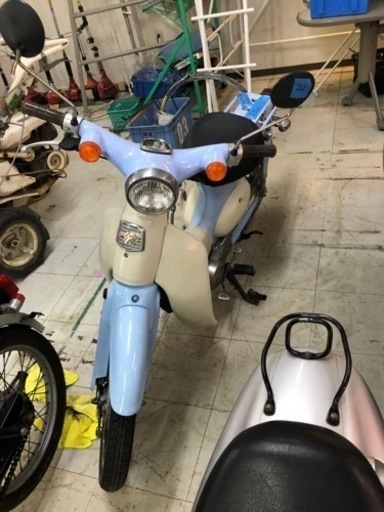 リトルカブ　ほどよいヤレ具合　駐車場内試乗無料