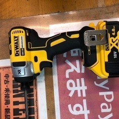 デヴォルト　18vインパクトドライバー　新古品　豪華セット　オマケ付きの画像