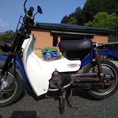 スズキ　バーディー　Fi.インジェクション　普通に乗れますがジャンク扱いとしての出品！！説明文を読んで下さい。の画像