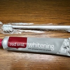 新品　レッドシール　ホワイトニング 歯磨き粉パラベンフリー　プラ...