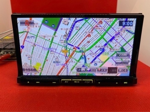 KENWOOD 最上級　MDV-727DT フルセグTV  新品バックカメラ付き　き-6