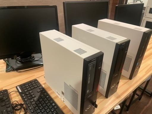 【取引成立】デスクトップパソコン3台