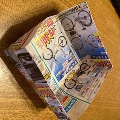 チラシゴミ箱の画像