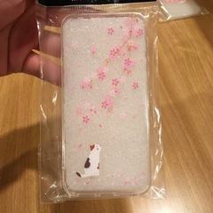 iPhone初代SE/5/5S ケース 桜舞シリーズ 透明TPU素材の画像