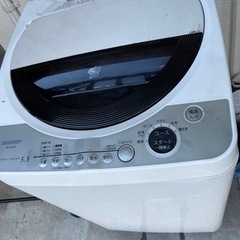 SHARP シャープ　洗濯機の画像