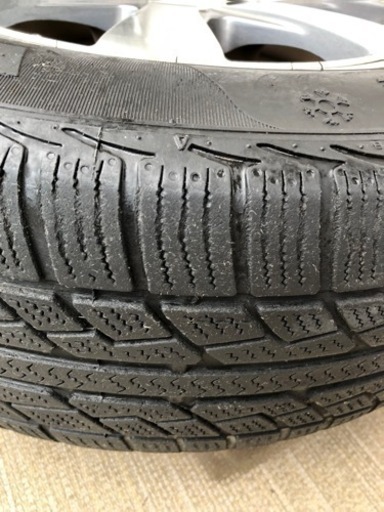 16インチホイールとスタッドレス　4本セット