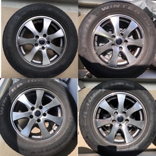 16インチホイールとスタッドレス　4本セット
