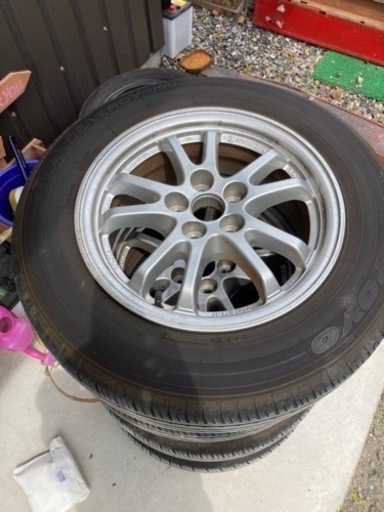 プリウス　50系　純正ホイール・タイヤ…ホイールキャップ・ナットセット