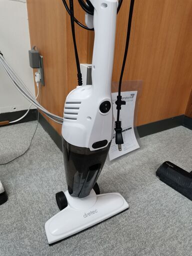 掃除機 コード式 縦型 DRETC VC-304　2WEYクリーナー