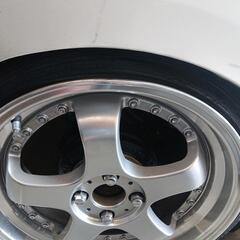【商談中】軽自動車17インチタイヤ・ホイールセットタントムーヴの画像