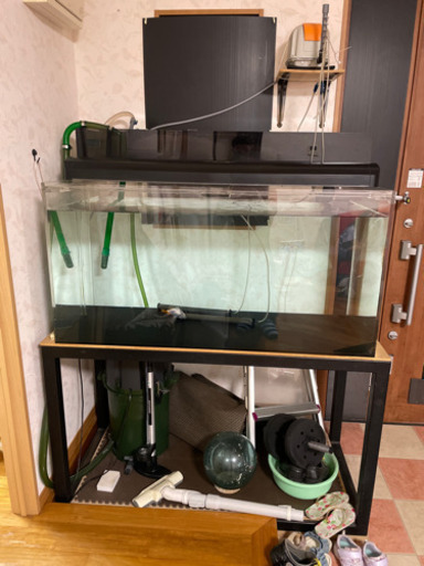 大型アクリル水槽　120×60×60