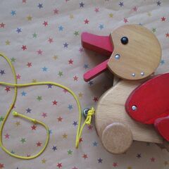 お値下げしました　　河合楽器　アヒルのひきぐるま