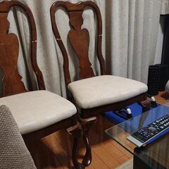 【行き先決定】ダイニングチェア二脚 の画像