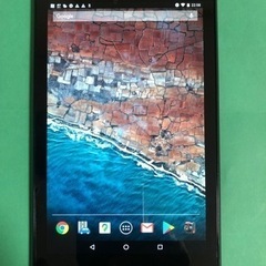 Nexus7 タブレット。の画像