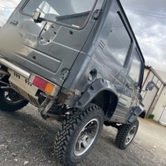 JA11 ジムニー　車検付　リフトアップ　MT カスタム　山車　平成4年の画像