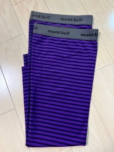 未使用　登山　montbellモンベル　レギンス