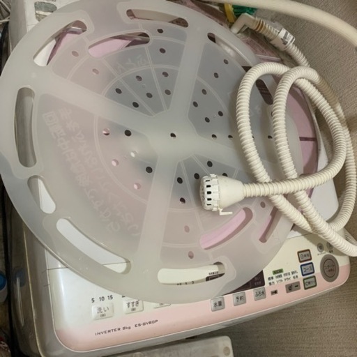 SHARP 穴なしサイクロン８㌔　洗濯機