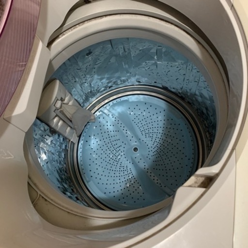 SHARP 穴なしサイクロン８㌔　洗濯機