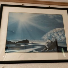 シムシメール絵画サイン入り