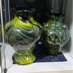 カメイガラス｜花瓶2セット