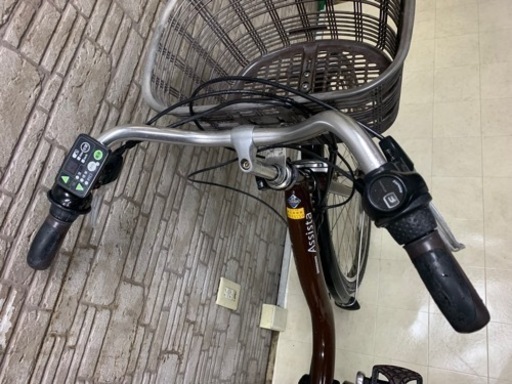 GW~SALE 東京23区配達無料　新基準　ブリヂストン　アシスタ　8.7Ah リチウム 電動自転車 中古 ⑤